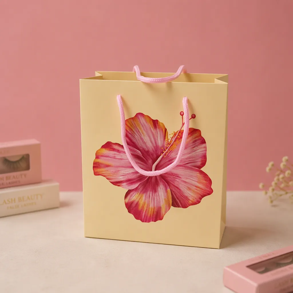 Custom printed lash gift bags